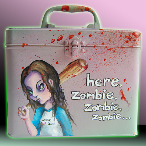 zombie lunchbox purse